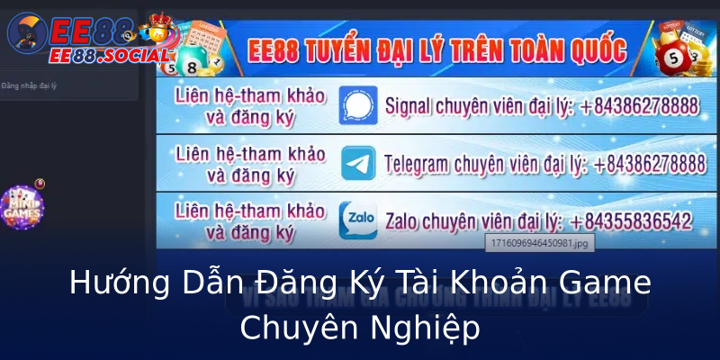 Hướng Dẫn Đăng Ký Tài Khoản Game Chuyên Nghiệp