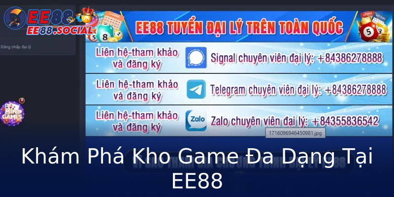 Khám Phá Kho Game Đa Dạng Tại EE88