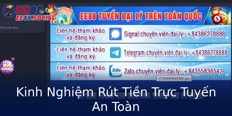Kinh Nghiệm Rút Tiền Trực Tuyến An Toàn